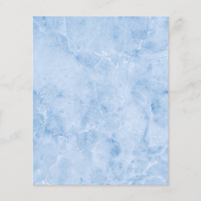 Blue Marble Stone Scrapbook Paper (Front)