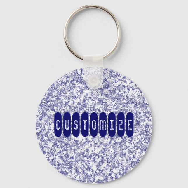 Blue Marble - Template Key Ring (Front)
