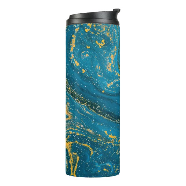 Blue Marble Thermal Tumbler (Rotated Left)