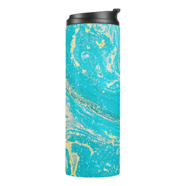 Blue Marble Thermal Tumbler (Rotated Left)