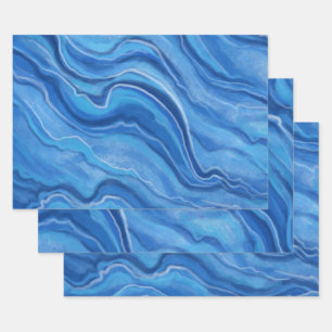 Blue Marble Wrapping Paper 