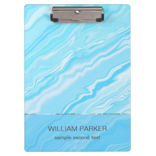 Blue Marbled  Clipboard