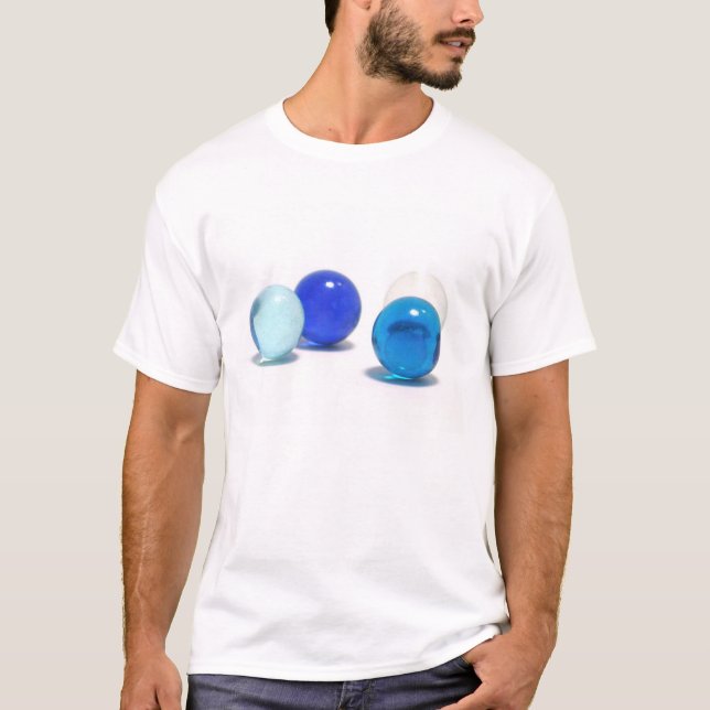 Blue Marbles T-Shirt (Front)