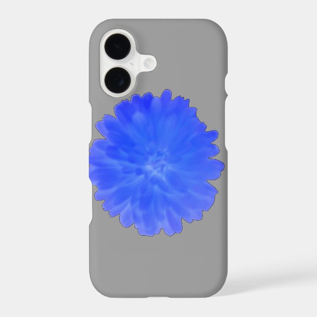 Blue Marigold iPhone 3 Case (Back)