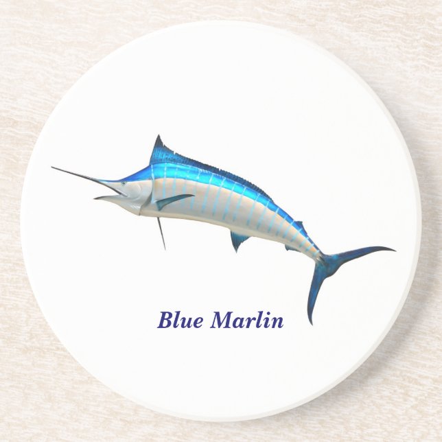Blue Marlin Coaster (Front)