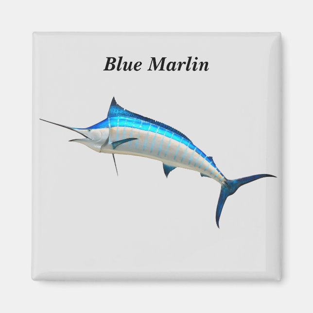 Blue Marlin Magnet (Front)