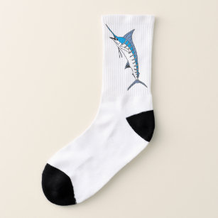 Blue Marlin Socks