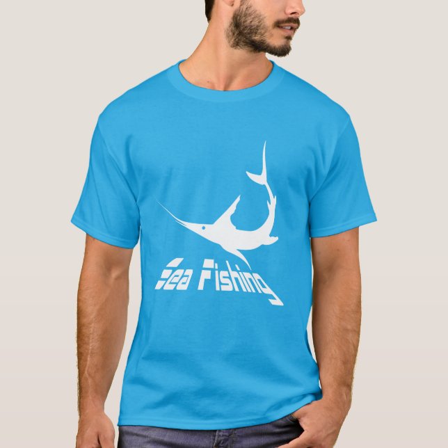 Blue marlin T-Shirt (Front)