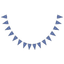 Blue Marmolated Effective Banderins