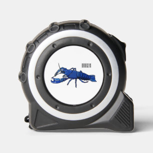Blue marron crayfish cartoon illustration 1
