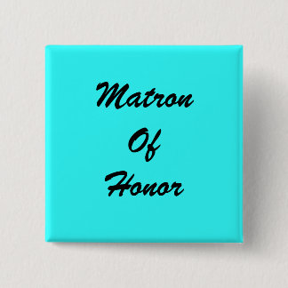 Blue Matron Of Honour PIn