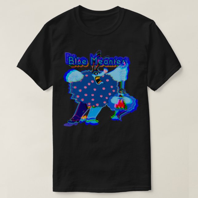 Blue Meanies T-Shirt (Design Front)