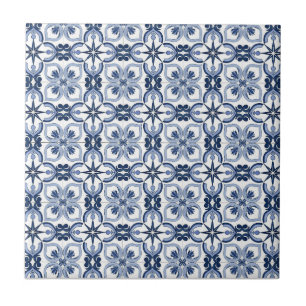 Blue Mediterranean Ceramic Tile