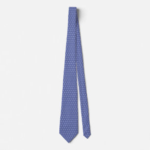 Blue Mediterranean Tile Neck Tie