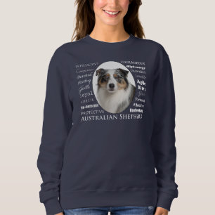 Blue Merle Australian Shepherd Sweatshirt