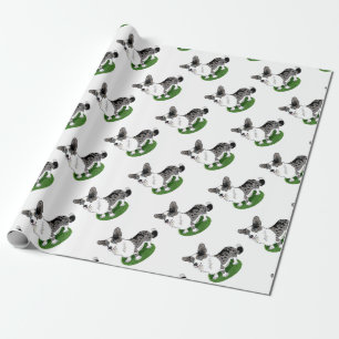 Blue merle, Corgi Cardigan. Wrapping Paper