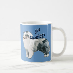 Blue Merle shetland Sheepdog Coffee Mug