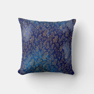Blue Mermaid Glitter Cushion