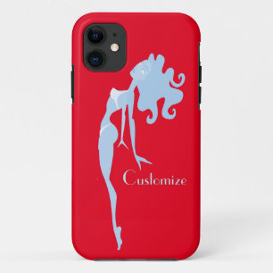 Blue Mermaid Swimmer Thunder_Cove iPhone 11 Case