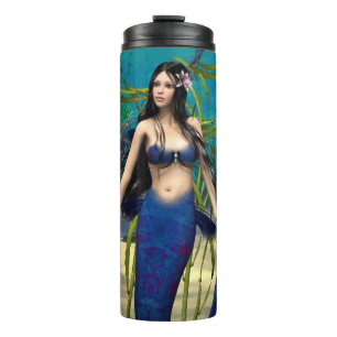 Blue Mermaid Thermal Tumbler