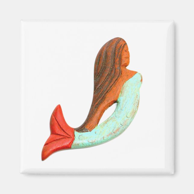 blue mermaid Thunder_Cove Magnet (Front)