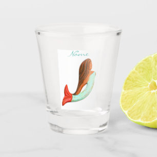 Blue Mermaid Thunder_Cove Shot Glass