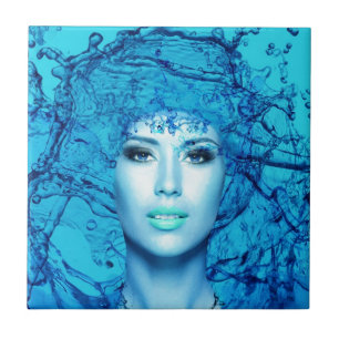 Blue Mermaid Tile