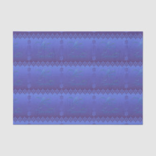 Blue Merry Christmas Tissue Paper