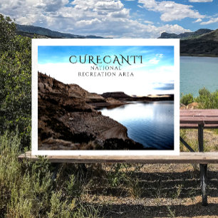 Blue Mesa Reservoir, Curecanti NRA, Gunnison River Postcard