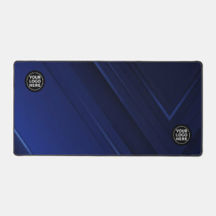 Blue Mesh Professional Desk Mat Mouse Pad