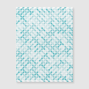 Blue metaball pattern