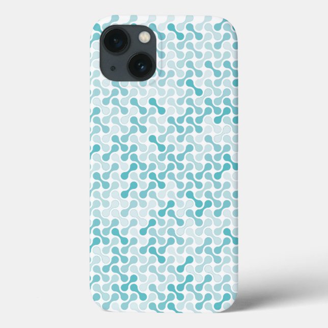 Blue metaball pattern Case-Mate iPhone case (Back)