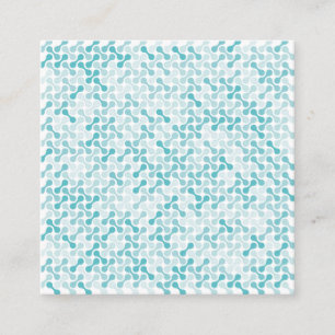 Blue metaball pattern enclosure card