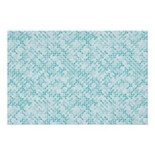 Blue metaball pattern poster