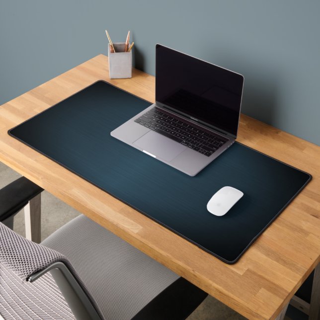 Blue Metallic Desk Mat (Office 2)