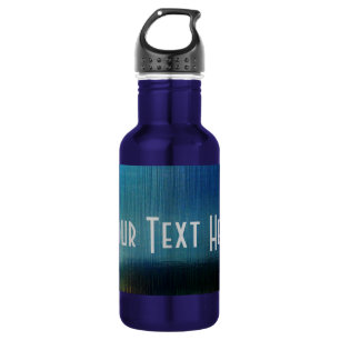 Blue Metalline Sheen 532 Ml Water Bottle