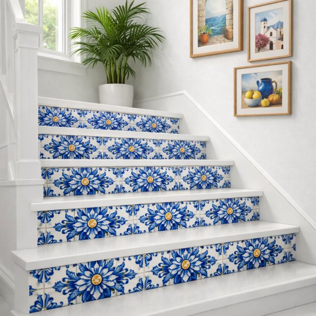 Blue Mexican Seamless Backsplash  Ceramic Tile (Creator Uploaded)