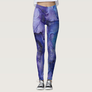 Blue Milky Way Leggings