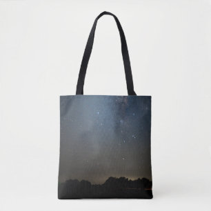 Blue Milky Way Over The Ozarks Tote Bag