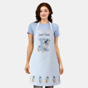 Blue Mixer Bakery Apron