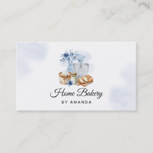 Blue Mixer Sourdough Loaf Bakery Business Card