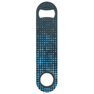Blue, modern, retro, cool, trendy dot pattern