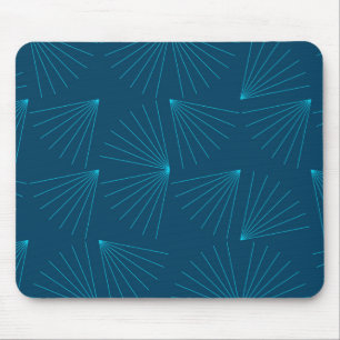 Blue, modern, simple light celebration concept mouse pad