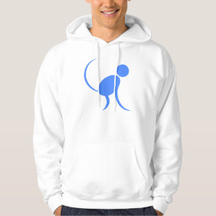 Blue Monkey Hoodie