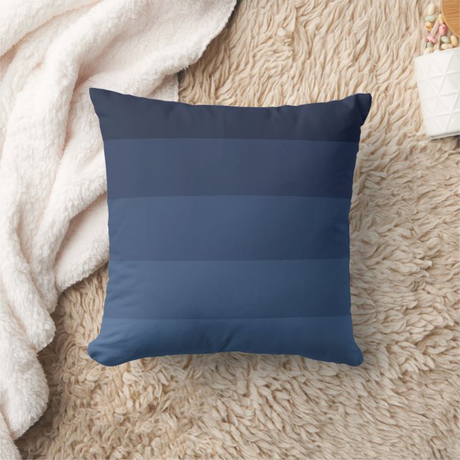 Blue Monochromatic Cushion (Blanket)