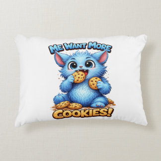 Blue Monster Decorative Cushion