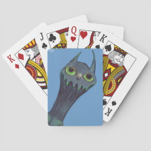 Blue Monster Playing Cards