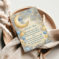 Blue Moon and Stars Books for Baby 