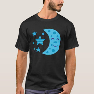 Blue Moon and Striped Stars T-Shirt
