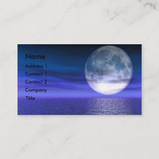 Blue Moon Business Card